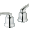 Chrome Talia Lever Handles - 18085000