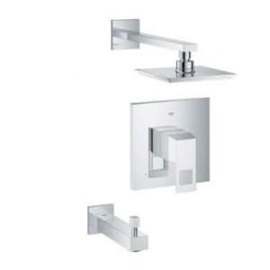 Grohe Eurocube Shower - Tub Combo